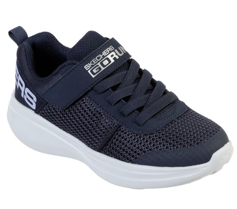 Skechers Pojkar Marinblå Sneakers - Gorun Fast - Tharo - Sverige (VITRH-1672)